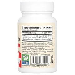 Vegan Methyl Folate, 400 mcg, 60 Veggie Capsules