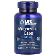 Magnesium Caps, 500 mg, 100 Vegetarian Capsules