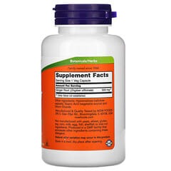 Ginger Root, 550 mg, 100 Veg Capsules