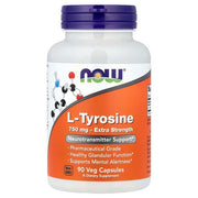 L-Tyrosine, 750 mg, 90 Veg Capsules