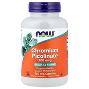 Chromium Picolinate, 200 mcg, 250 Veg Capsules