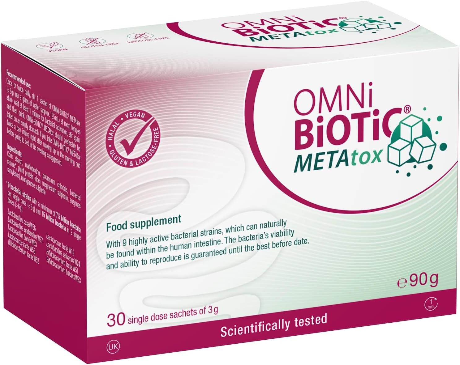 Vegan Multi Strain Formulation, 30 Single Dose Sachets