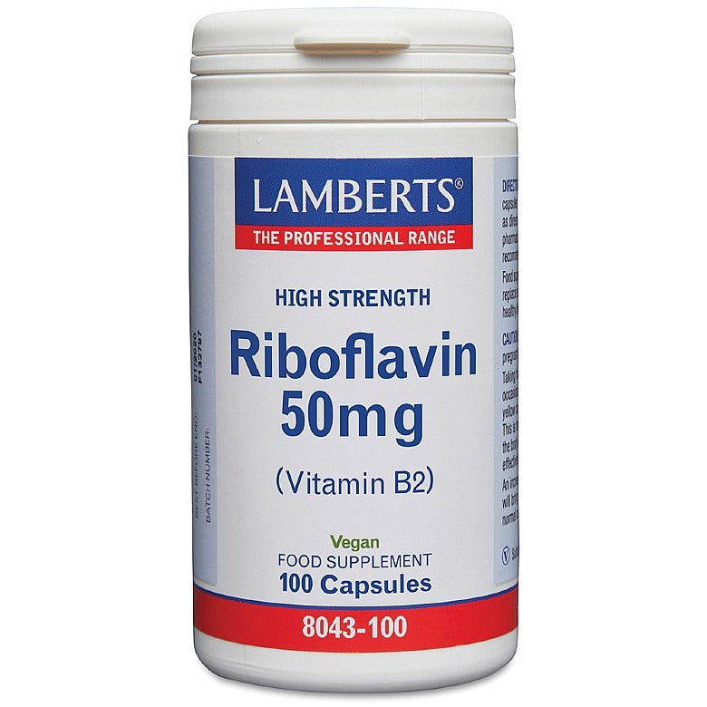 Riboflavin 50mg (Vitamin B2)
