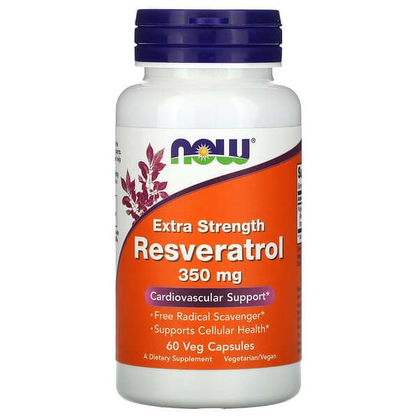 Resveratrol, 350 mg, 60 Veg Capsules