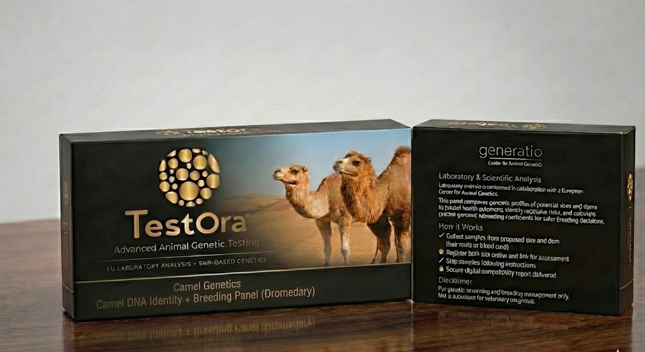 Camel DNA Identity + Breeding Panel (Dromedary)