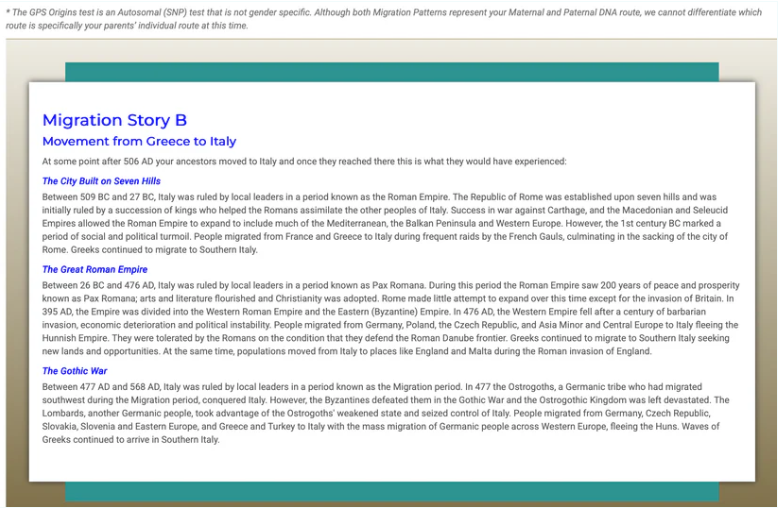 Ancestry DNA Test