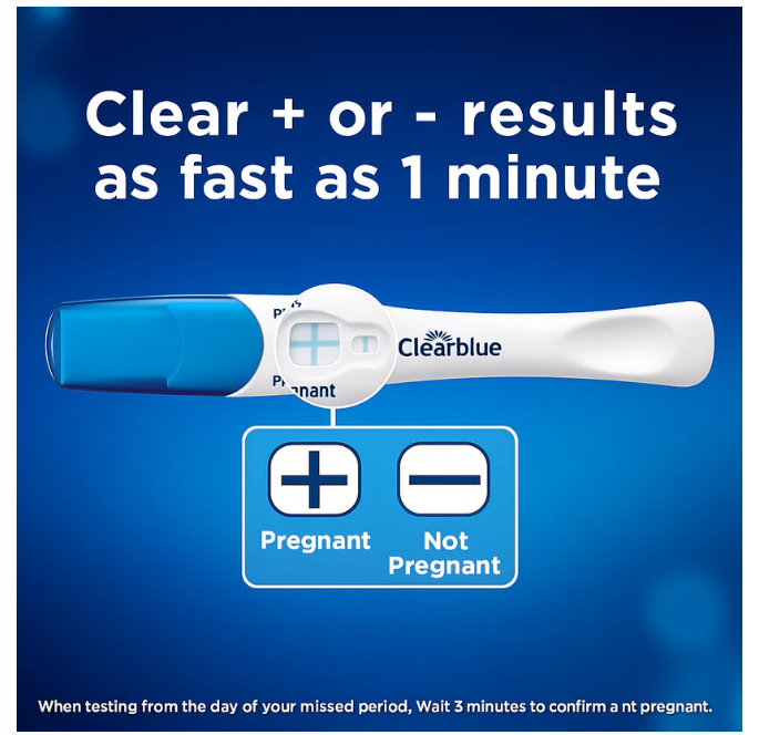 Clearblue Rapid Detection Pregnancy Test Kit